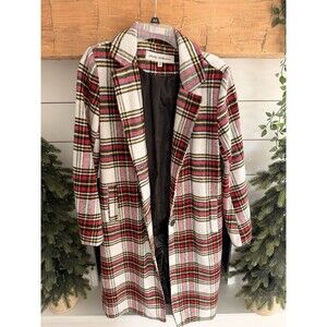 Sebby Collection Women's Jacket Plaid Size Small